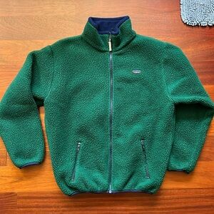 Vintage Green LL Bean Jacket